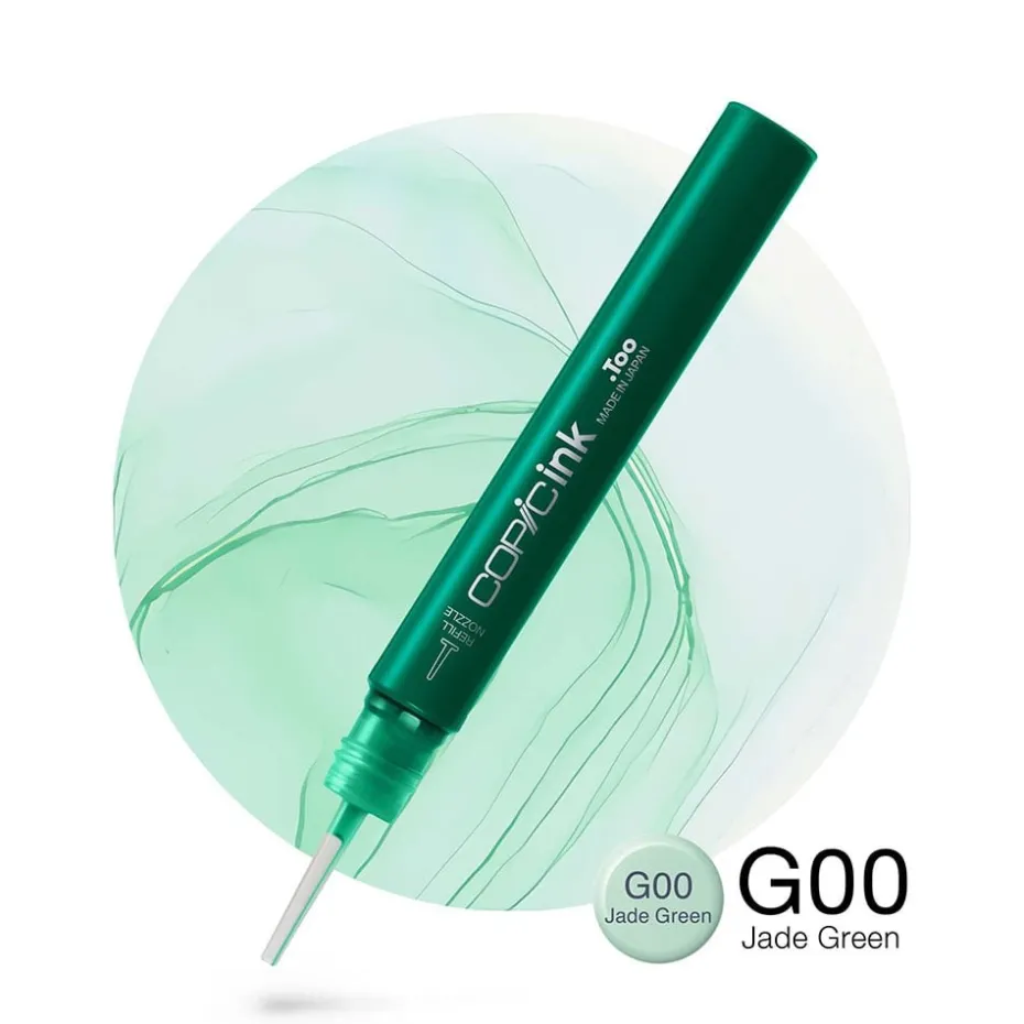 Copic Ink 12ml – G00 Jade Green