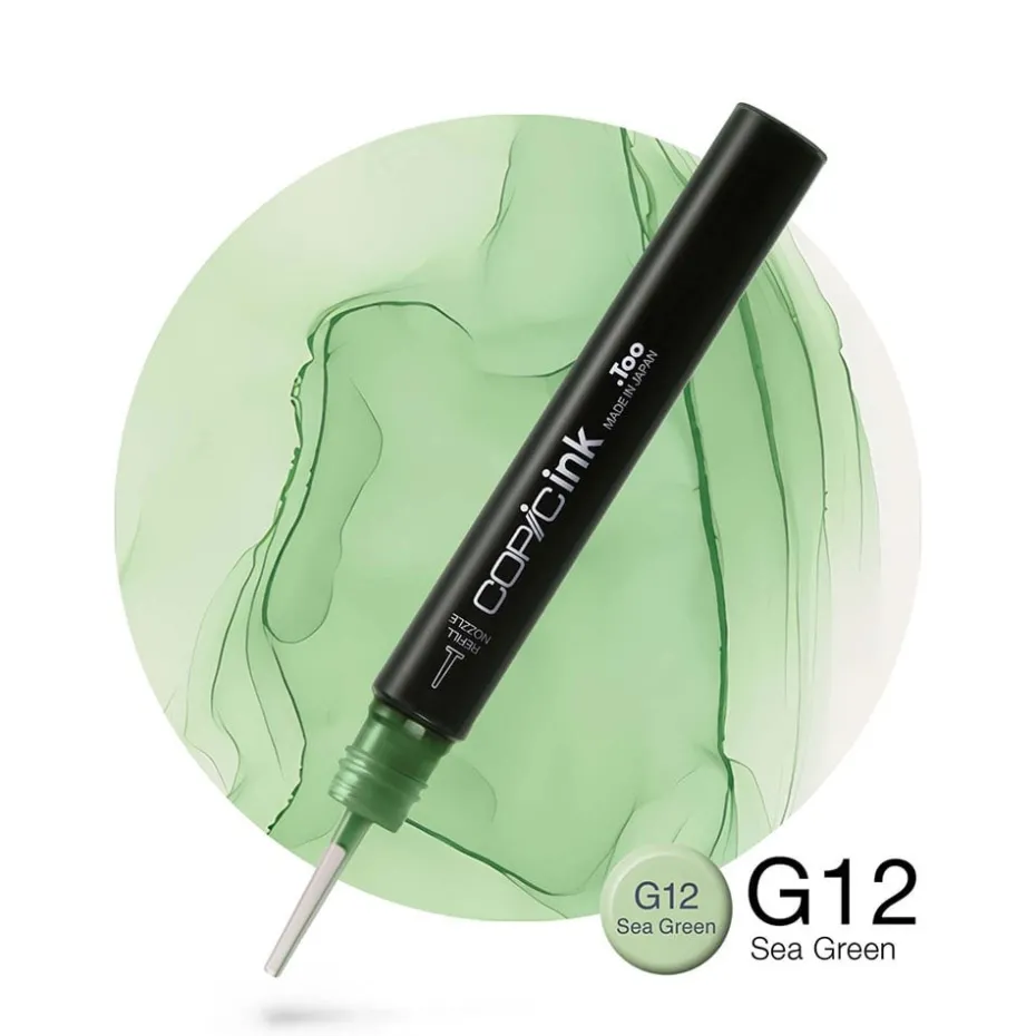 Copic Ink 12ml – G12 Sea Green