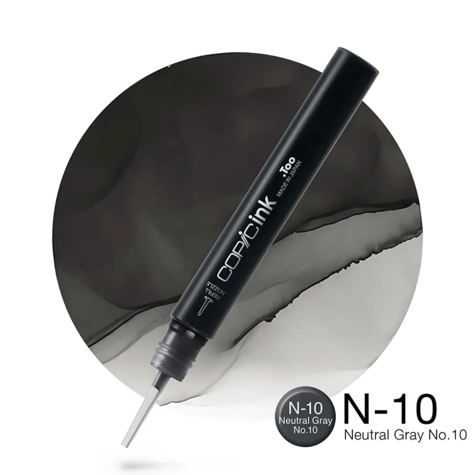 Copic Ink 12ml – N10 Neutral Gray No.10