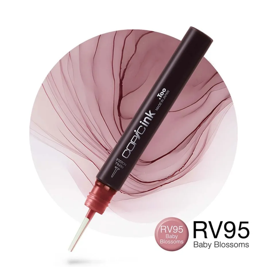 Copic Ink 12ml – RV95 Baby Blossoms