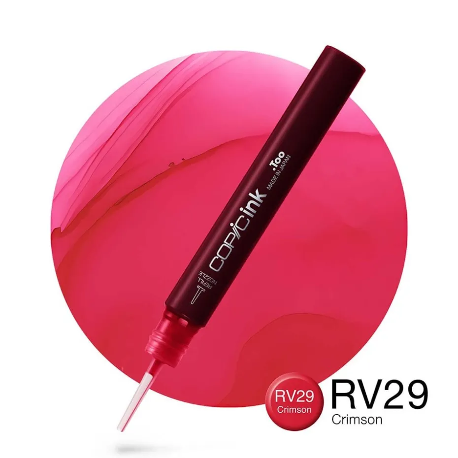 Copic Ink 12ml – RV29 Crimson