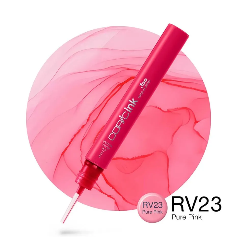 Copic Ink 12ml – RV23 Pure Pink