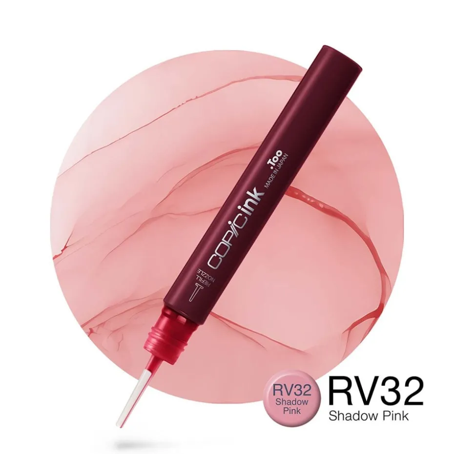 Copic Ink 12ml – RV32 Shadow Pink