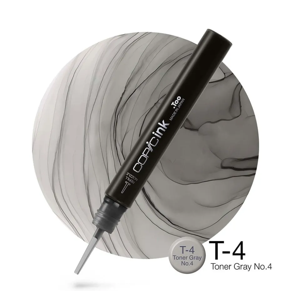 Copic Ink 12ml – T4 Toner Gray No.4