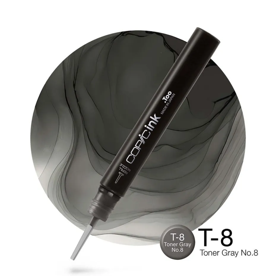 Copic Ink 12ml – T8 Toner Gray No.8