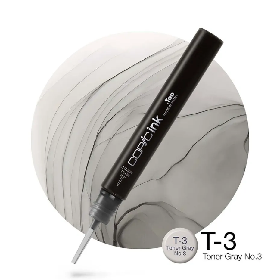 Copic Ink 12ml – T3 Toner Gray No.3