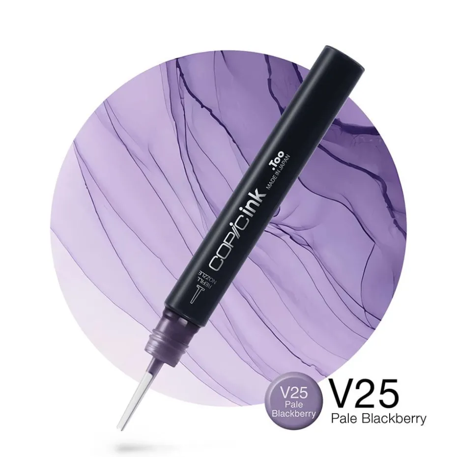 Copic Ink 12ml – V25 Pale Blackberry