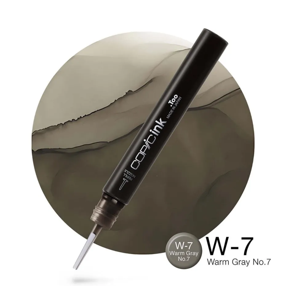 Copic Ink 12ml – W7 Warm Gray No.7
