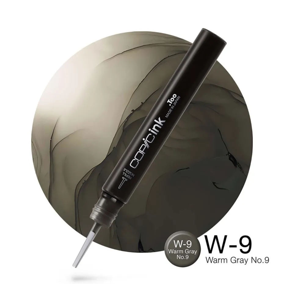 Copic Ink 12ml – W9 Warm Gray No.9