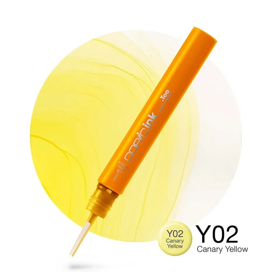 Copic Ink 12ml – Y02 Canary Yellow
