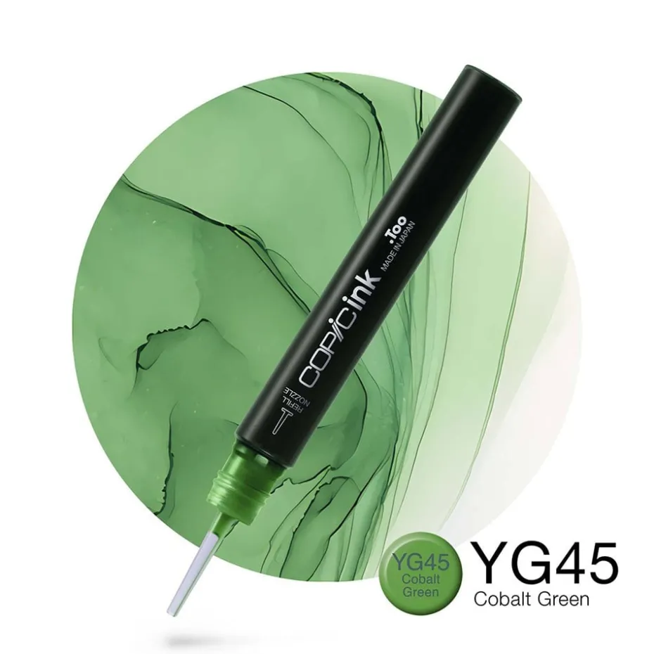 Copic Ink 12ml – YG45 Cobalt Green