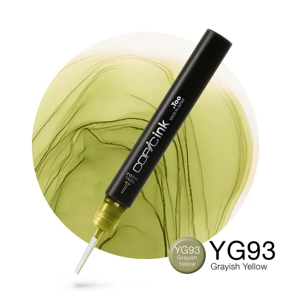 Copic Ink 12ml – YG93 Grayish Yellow