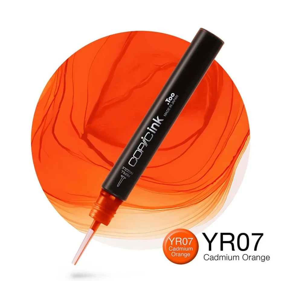 Copic Ink 12ml – YR07 Cadmium orange