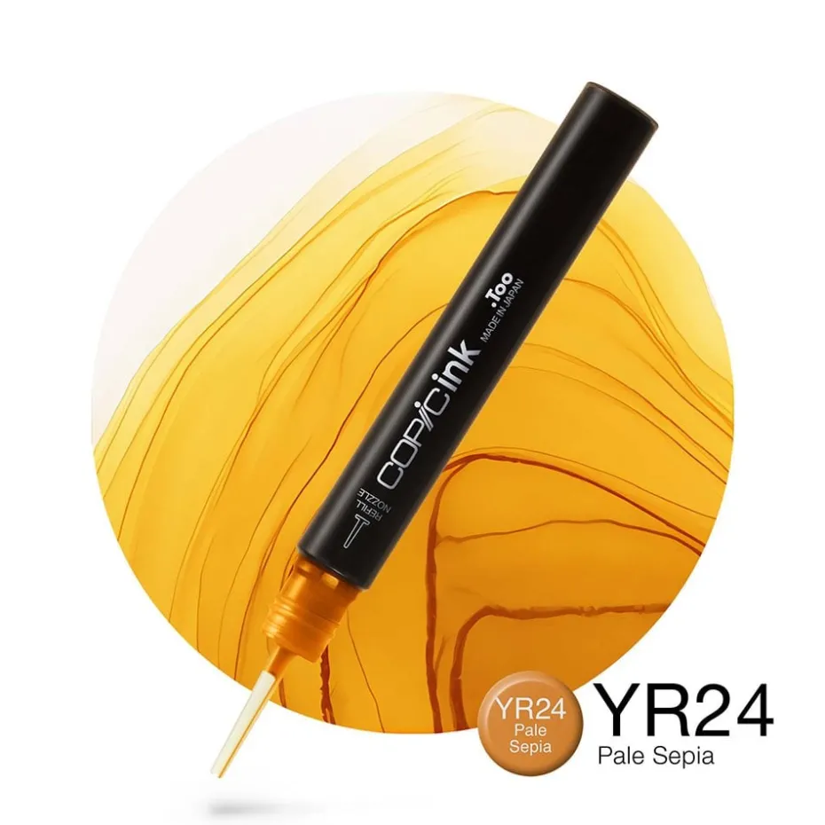 Copic Ink 12ml – YR24 Pale Sepia