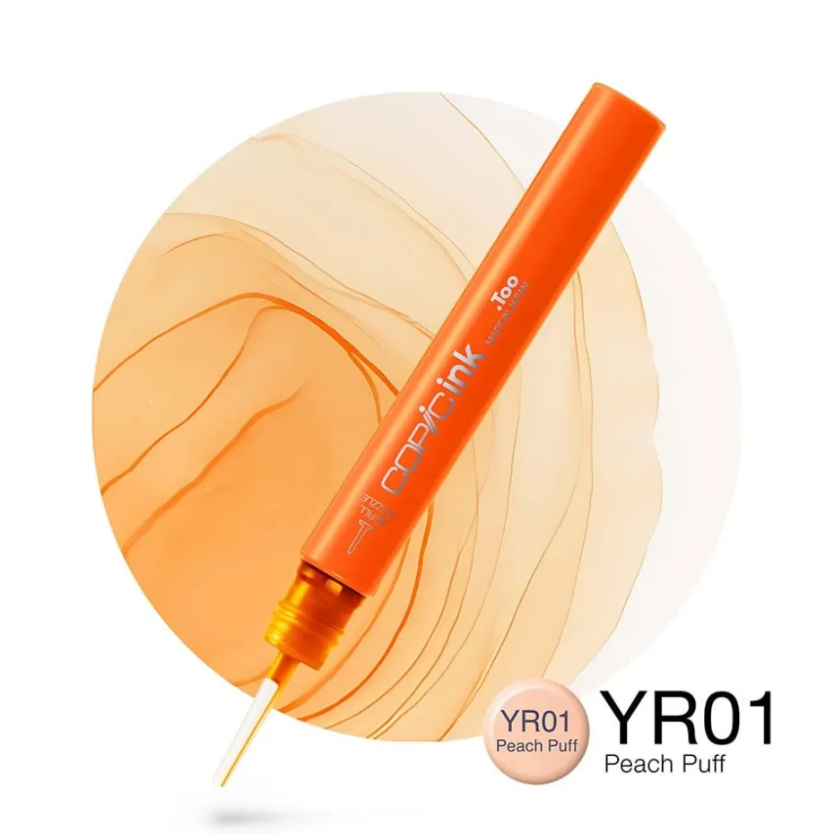 Copic Ink 12ml – YR01 Peach Puff