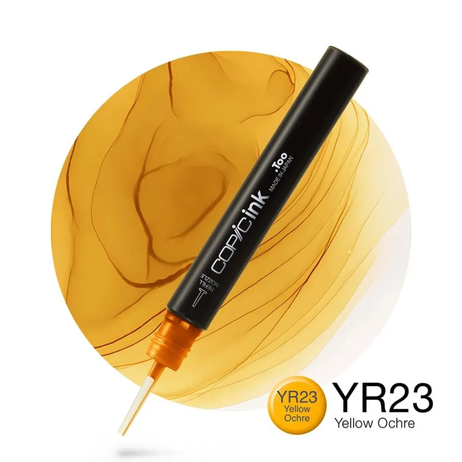 Copic Ink 12ml – YR23 Yellow Ochre