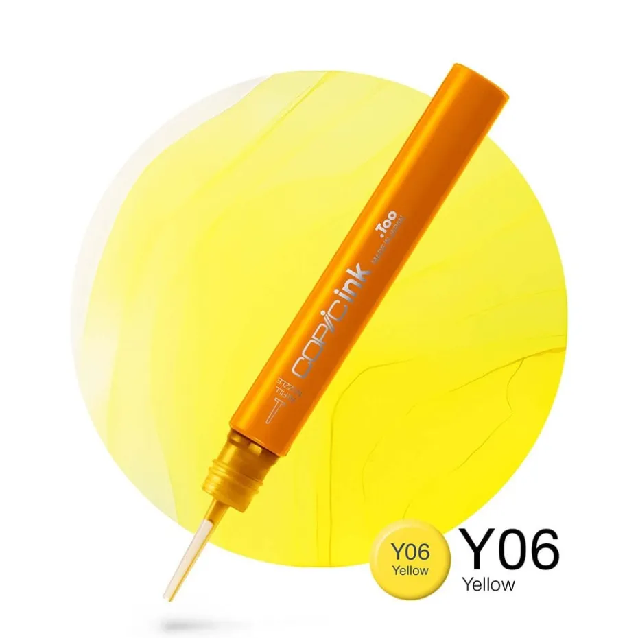 Copic Ink 12ml – Y06 Yellow Yellow