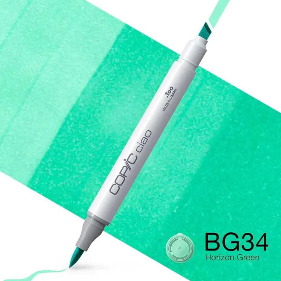 Copic Marker Ciao – BG34 Horizon Green