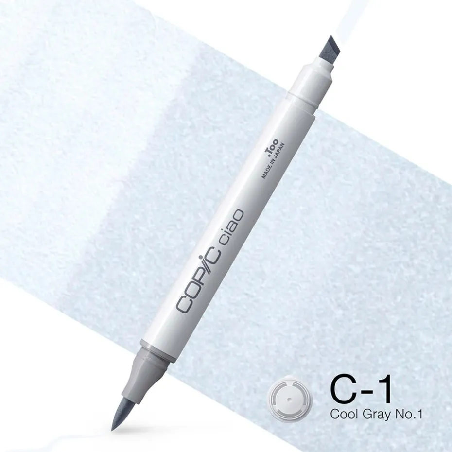 Copic Marker Ciao – C1 Cool Gray No.1