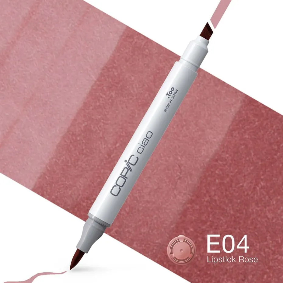 Copic Marker Ciao – E04 Lipstick Rose