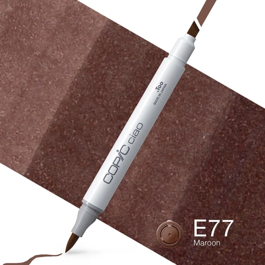 Copic Marker Ciao – E77 Maroon