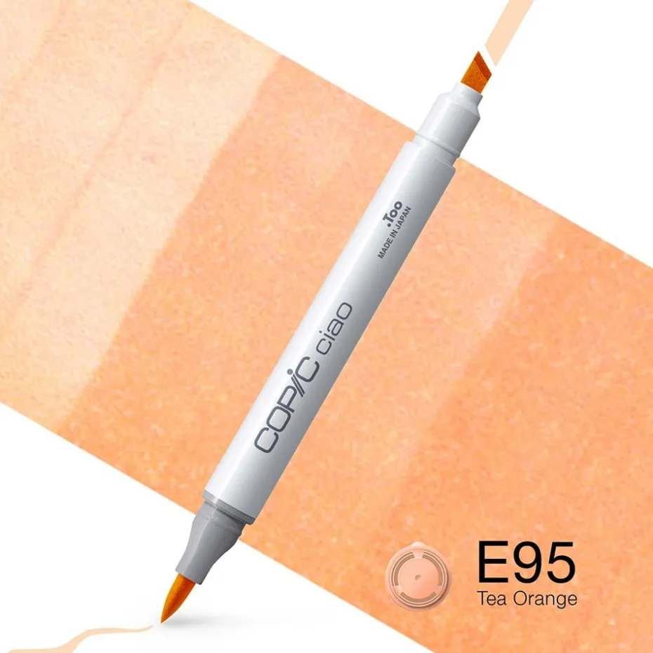 Copic Marker Ciao – E95 Tea Orange