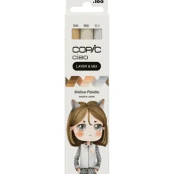 Copic Marker Ciao – Layer & Mix Set – 3stk – Mellow
