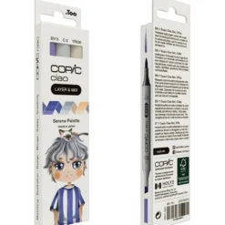 Copic Marker Ciao – Layer & Mix Set – 3stk – Serene
