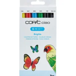 Copic Marker Ciao 5+1 Sett – Brights