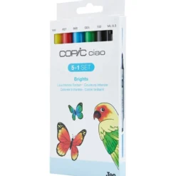 Copic Marker Ciao 5+1 Sett – Brights