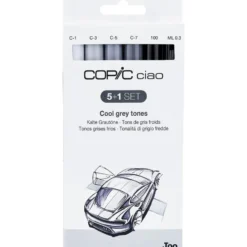 Copic Marker Ciao 5+1 Sett – Cool Grey Tones