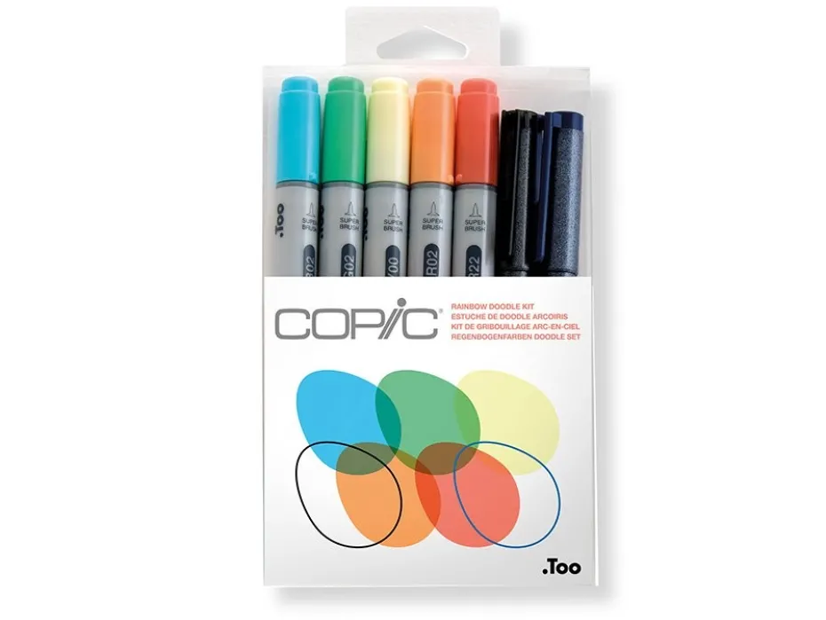 Copic Marker Ciao Sett – Doodle Kit – Rainbow