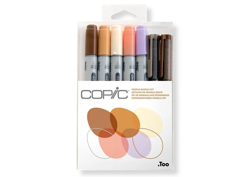 Copic Marker Ciao Sett – Doodle Kit – People