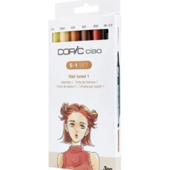 Copic Marker Ciao 5+1 Sett – Hair Tones 1