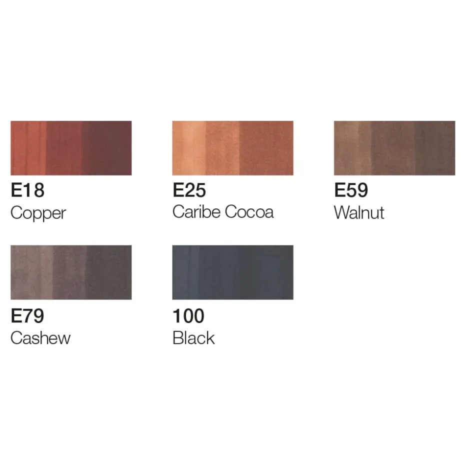 Copic Marker Ciao 5+1 Sett – Hair Tones 2