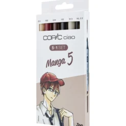 Copic Marker Ciao 5+1 Sett – Manga 5