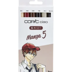 Copic Marker Ciao 5+1 Sett – Manga 5