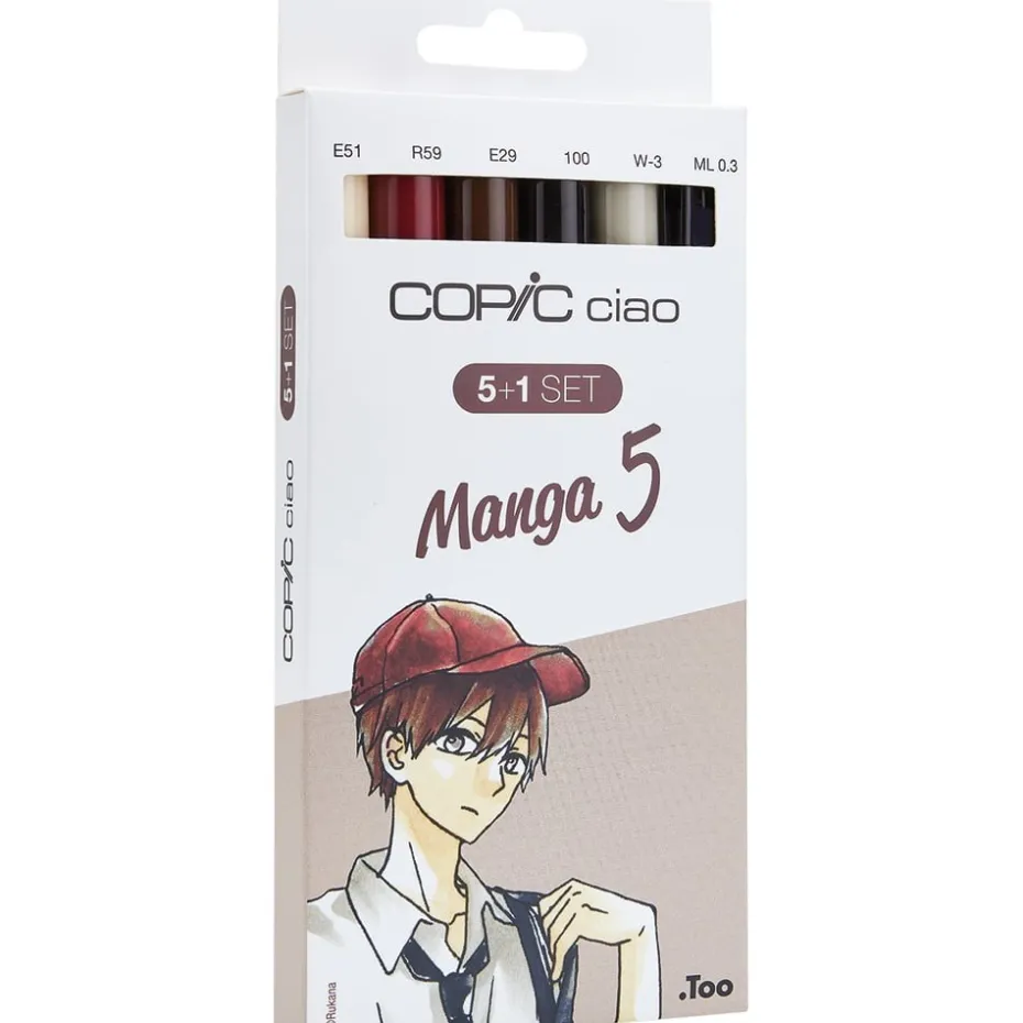 Copic Marker Ciao 5+1 Sett – Manga 5