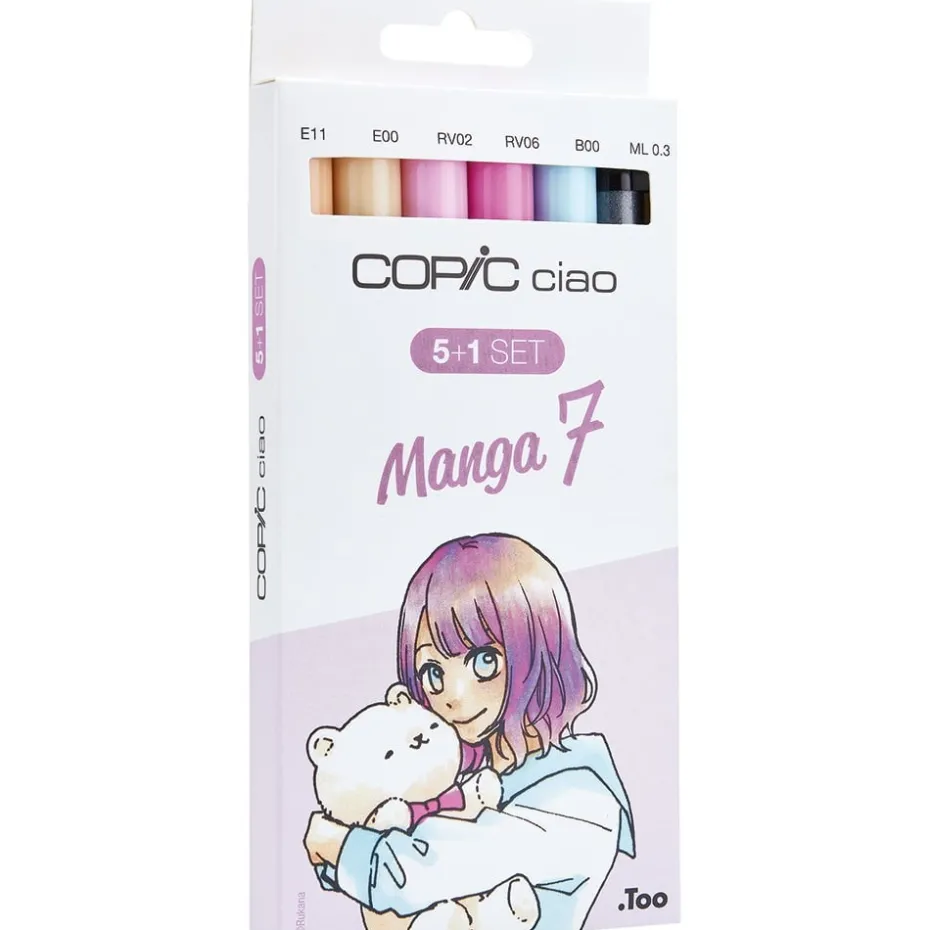 Copic Marker Ciao 5+1 Sett – Manga 7
