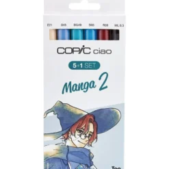 Copic Marker Ciao 5+1 Sett – Manga 2