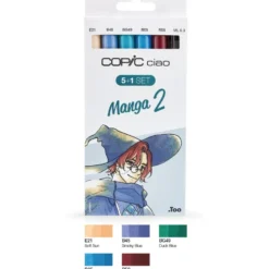 Copic Marker Ciao 5+1 Sett – Manga 2