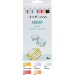 Copic Marker Ciao 5+1 Sett – Pastels