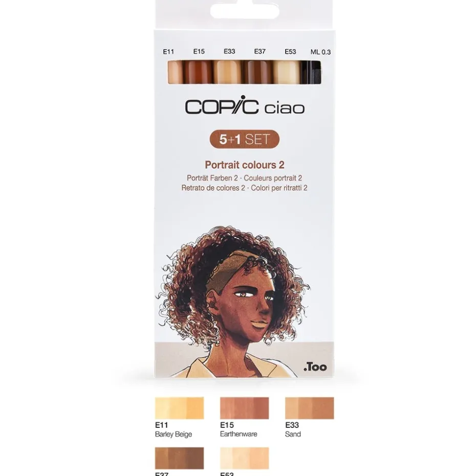 Copic Marker Ciao 5+1 Sett – Portrait 2