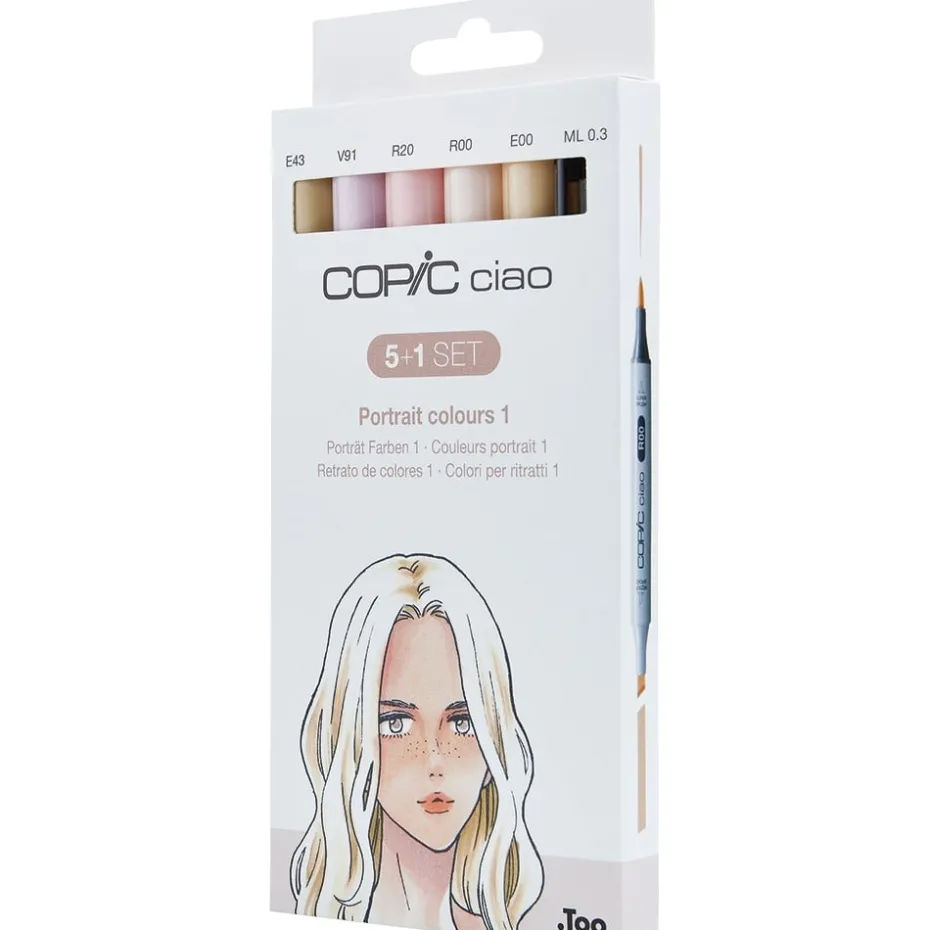 Copic Marker Ciao 5+1 Sett – Portrait 1