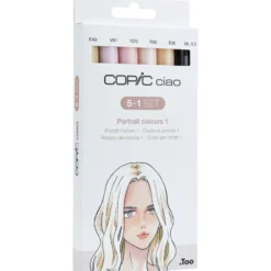Copic Marker Ciao 5+1 Sett – Portrait 1