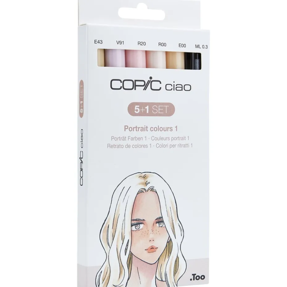 Copic Marker Ciao 5+1 Sett – Portrait 1