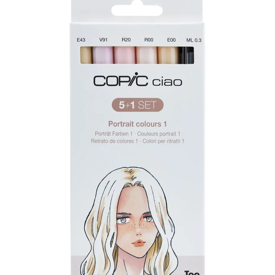 Copic Marker Ciao 5+1 Sett – Portrait 1