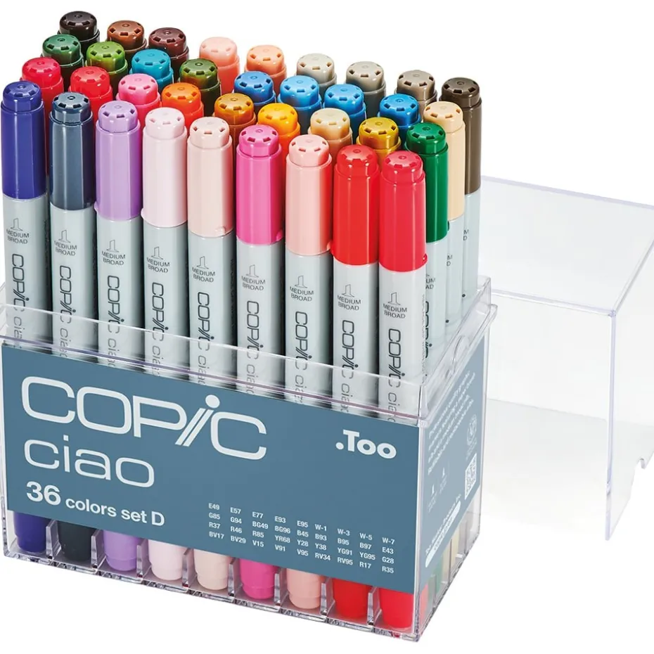Copic Marker Ciao Sett – 36stk – D