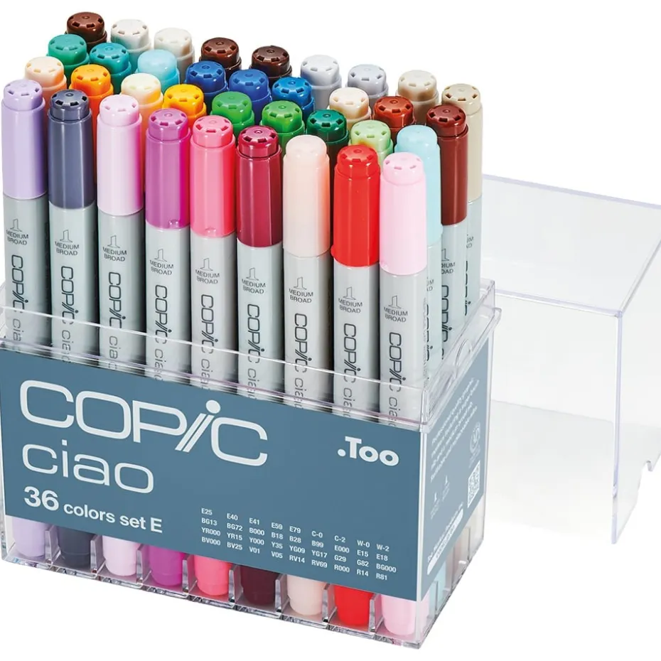 Copic Marker Ciao Sett – 36stk – E