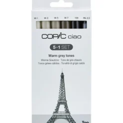 Copic Marker Ciao 5+1 Sett – Warm Grey Tones
